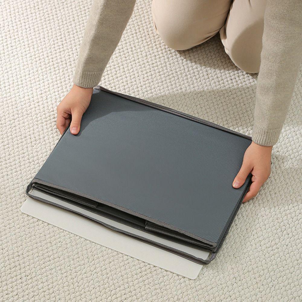 Waterproof 12 Grids Shoes Storage Box Foldable Clothes Jeans Storage Box Bedroom