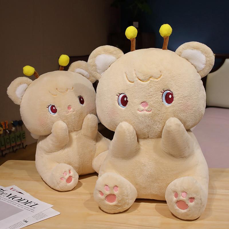 Очаровательный плюшевый медведь-пчела Мягкая игрушка Милый Мягкая игрушка Идеальный подарок на день рождения для девушки