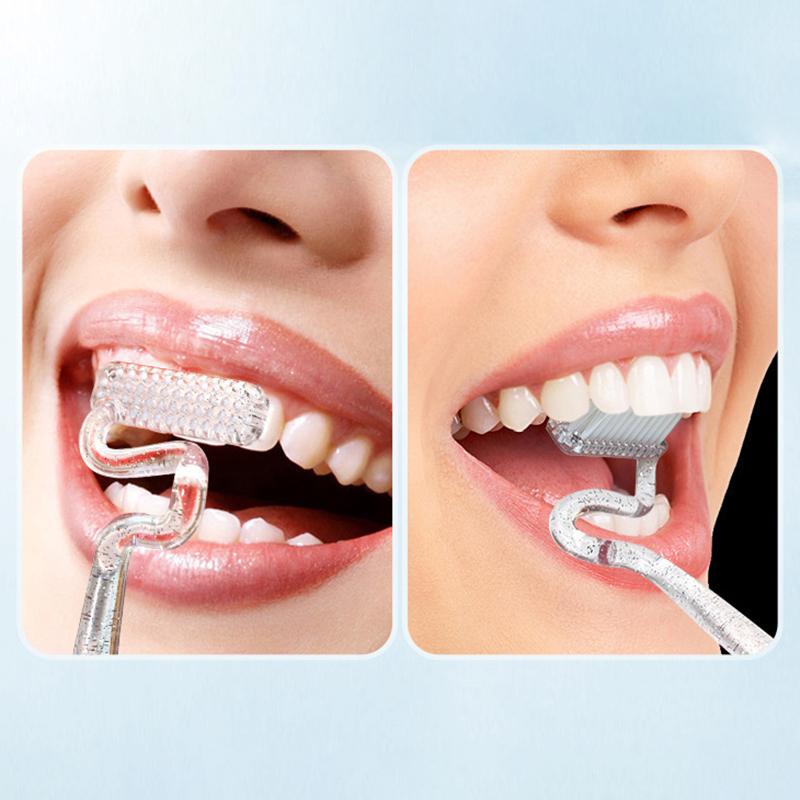 S-образная зубная щетка мягкая межзубная мягкая щетина для чистки языка щетка для взрослых и мужчин мягкая щетина для чистки языка межзубная