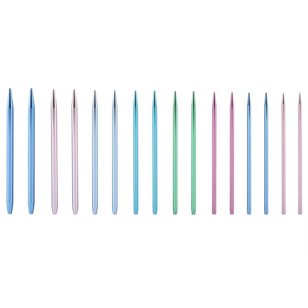 Interchangeable Aluminum Circular Knitting Needle Sets