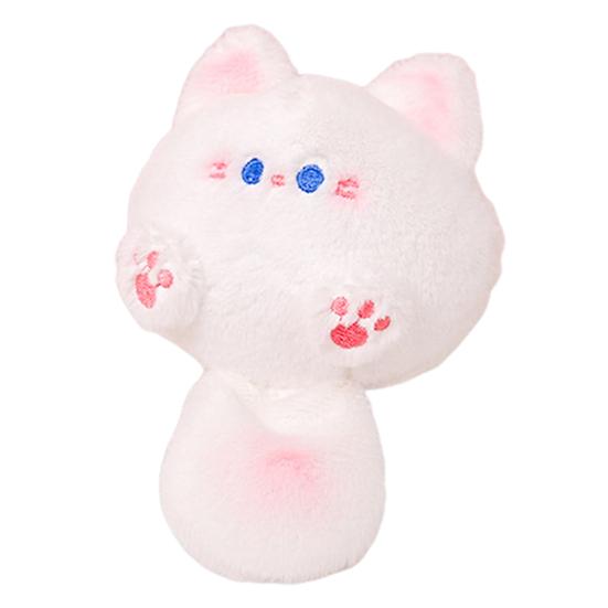 Кошка, плюшевая кукла, брелок, подвеска, милый толстый встроенный пищалка, аниме, котенок, плюшевые мягкие набивные игрушки