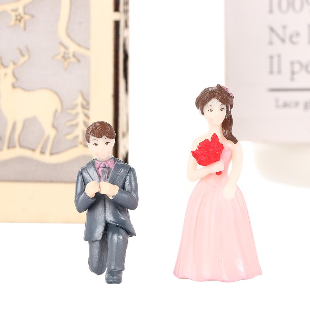 Boy Home Decoration Proposing Wedding Doll Couple Figurines Ornaments Marriage Lover Miniatures