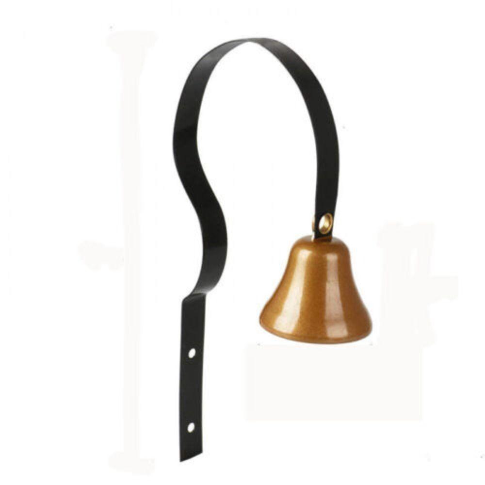 Creative Shop Decor Supplies Home Wall Mounted Pet Dog Bell Door Bell Metal Training Doorbell