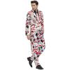 Мужской костюм с принтом M-XL, костюм клоуна, костюм для дискотеки на Хэллоуин для мужчин