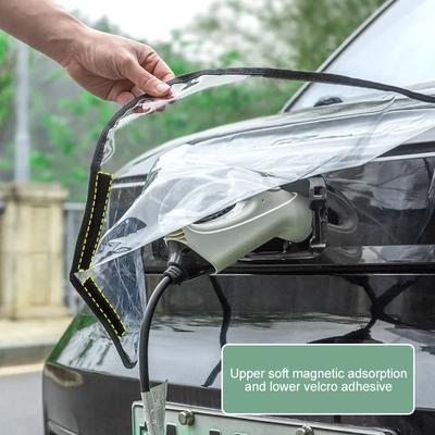 Новый Энергетический Автомобильный Чехол-дождевик для зарядки на открытом воздухе Универсальный Электрический Автомобильный Зарядный Пистолет Водонепроницаемый Автомобильный Чехол от Дождя и Снега Аксессуары