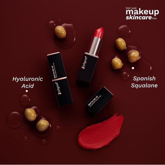 Pilgrim Matte Bullet Lipstick Intense Color Стойкая к переносу и размазыванию Mocha Bliss-04