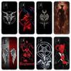 Devil Satan Art Phone Case For Xiaomi Redmi Note 7 8 8T 9 9S 10 10S 10T 11 11S 4G 11E 11T Pro 5G Soft TPU Black Cover