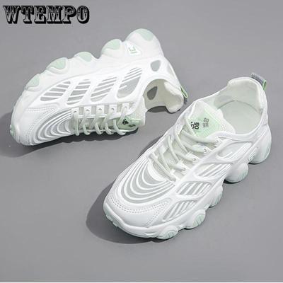 Спортивные сандалии, женские летние легкие дышащие сетчатые удобные модные универсальные туфли «Попай» на толстой подошве