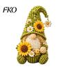 Gnome Bead Ornament DIY Kit, 3D Beaded Garden Craft Set, Make Cute Kit Figurine, Fun Art for Beginners, Unique Handmade Gift