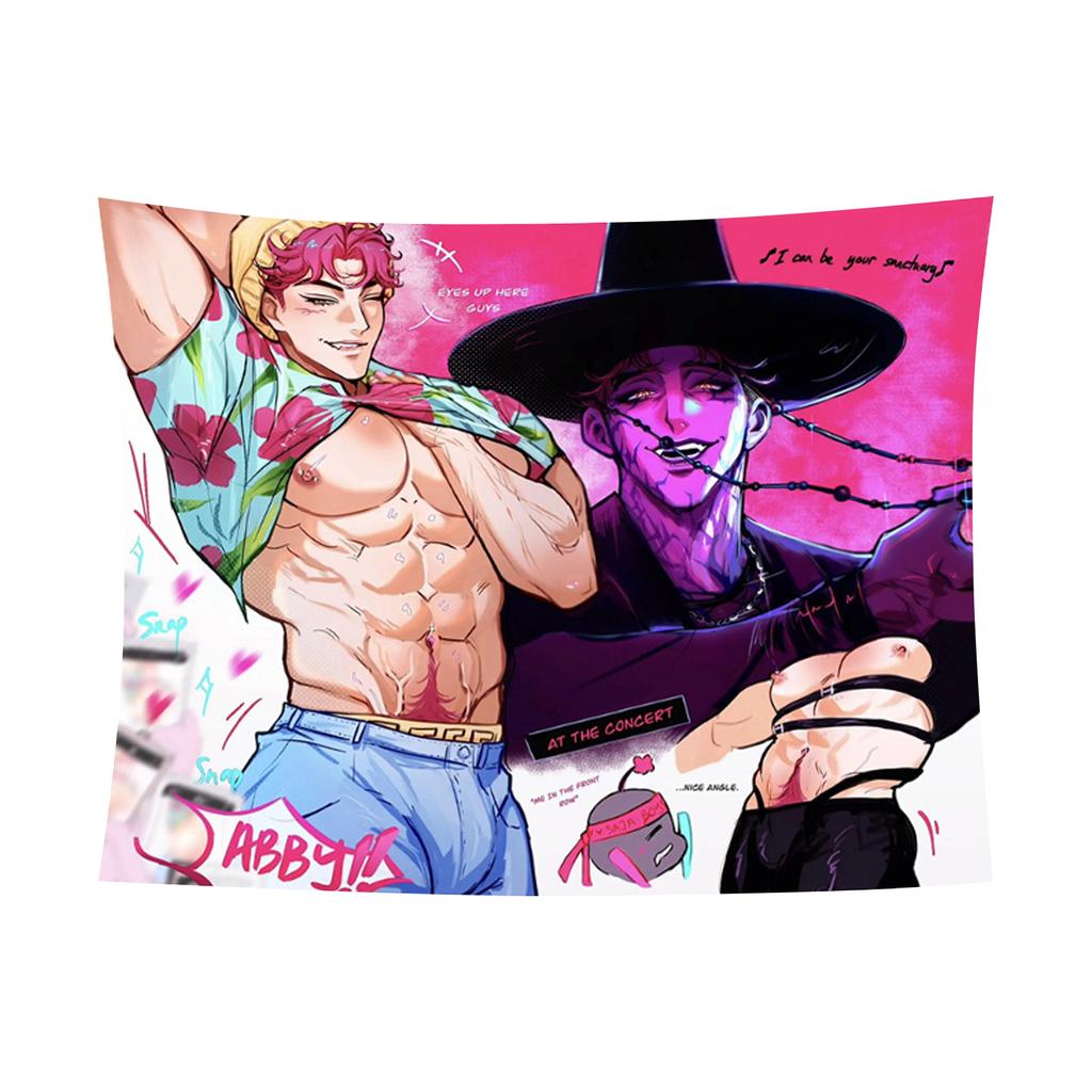 150x130см Модный Принтованный Подвесной Тканевый Фон Широкий Комнатный Фон Декоративная Ткань