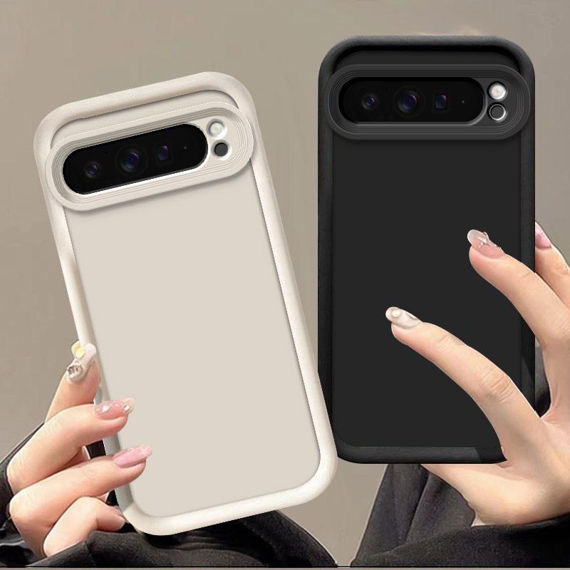 Для Google Pixel 9 Pro XL Pixel 8 Pro 8A 7A Чехол Мягкий Силиконовый Защитный Чехол Для Google Pixel 7 8 9 Pro Противоударный Чехол Для Телефона