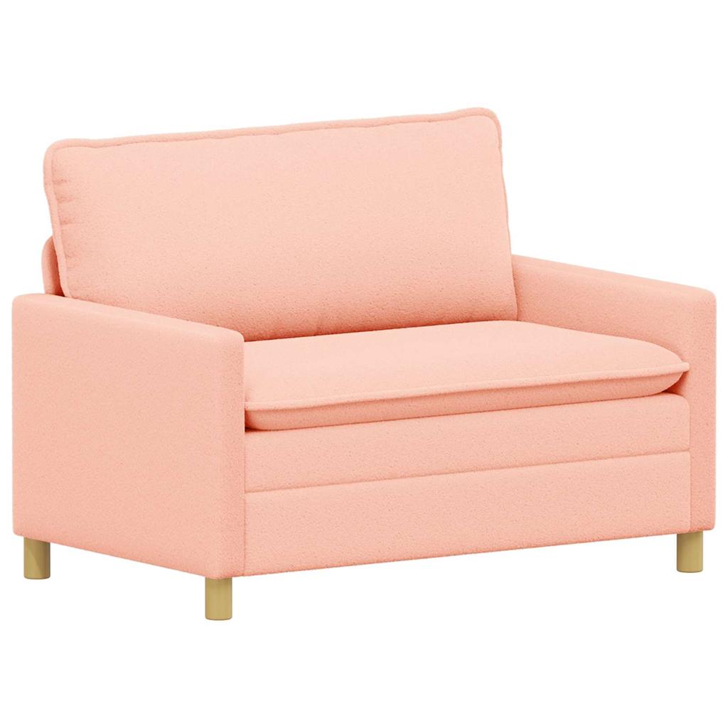 Pink Sofa 126 x 81 x 87.5 cm Fabric