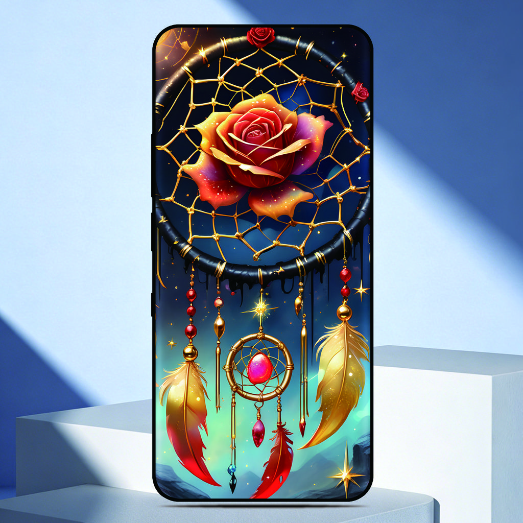 Rose Dream Catcher Phone Case For Motorola Moto G86 Power 5G Painted Back Cover For Moto G75 TPU Soft Fundas Customized Photo