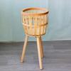 Bamboo Wooden Plant Stand for Living Room or Balcony