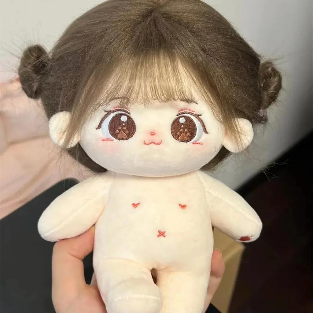 Кукла из хлопка 20 см, голая кукла, нарядная детская одежда с сумкой-мессенджером, плюшевые игрушки, куклы из ткани для девочек, коллекция подарков