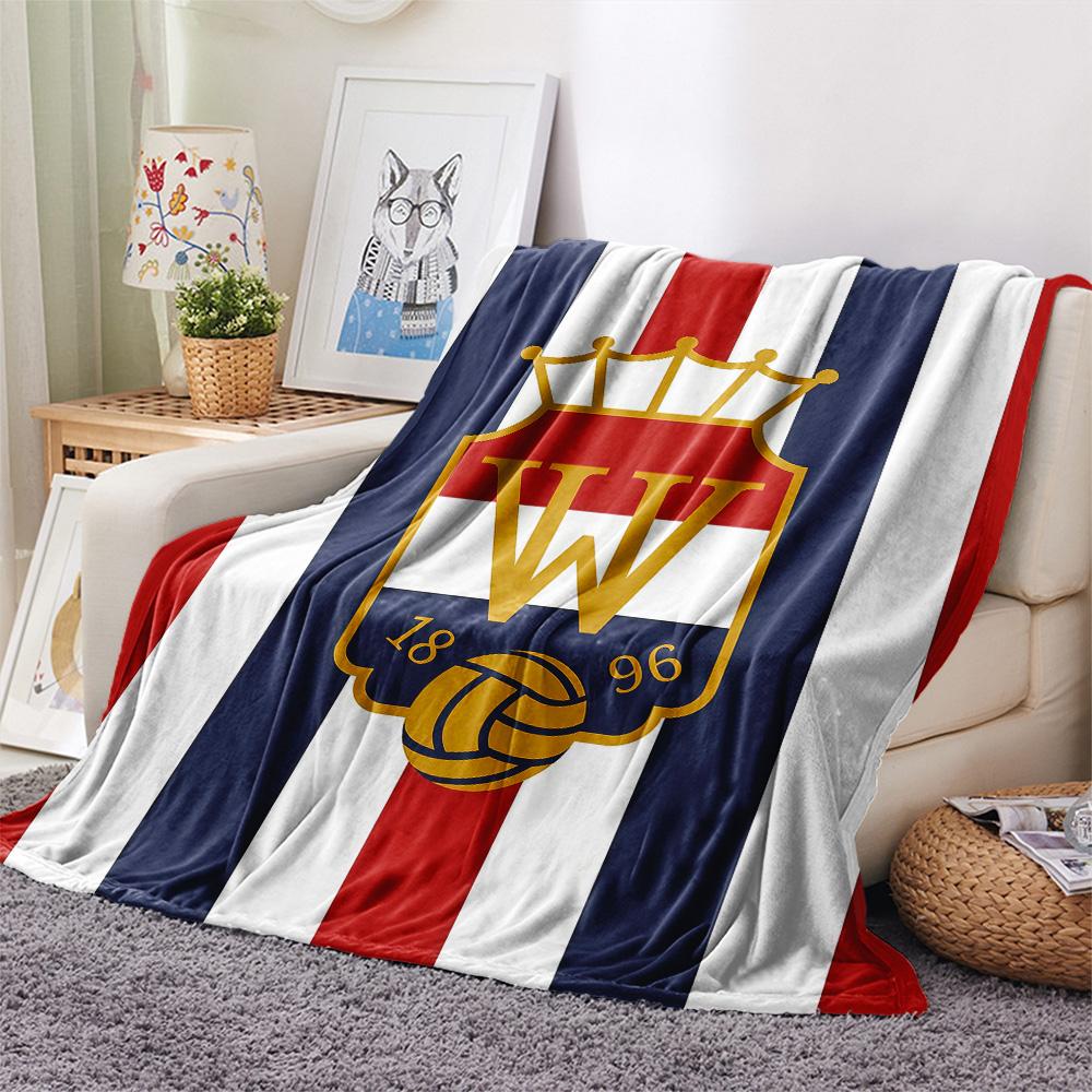 Willem II Tilburg Flannel Blanket, High quality Comfortable for All Seasons, Home Decor, Warmth and Comfort