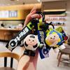 Football Volleyball Tennis Sporting Keyring PVC Volleyball Car Key Pendant  Key Ring Gift