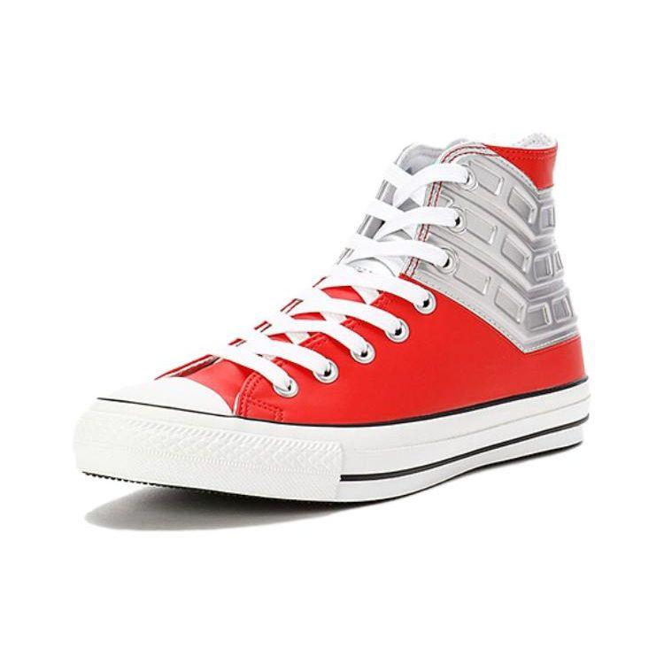Converse Seventh Ultraman X All Star Comfortable Versatile Durable Mid-Top Skate Shoes Unisex Sneakers Red 1CK821