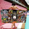 Кавайи T-Tokidoki Аниме Пляжное полотенце Цветные банные полотенца Для девочки Микрофибра Быстросохнущее Без песка Пляж Йога Спа Бассейн