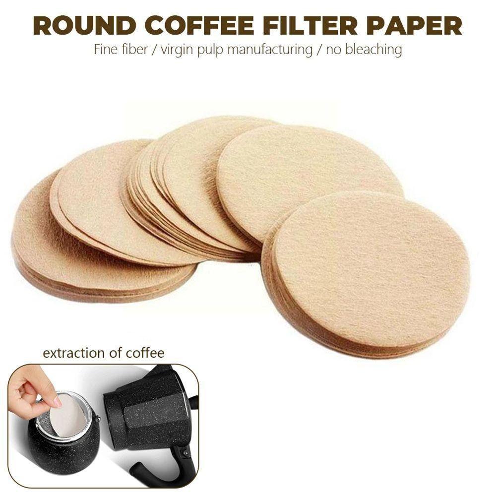 Фильтры для кофе высокой плотности Dripper Инструменты для кофейной гейзерной кофеварки Бумажный фильтр для кофеварки эспрессо