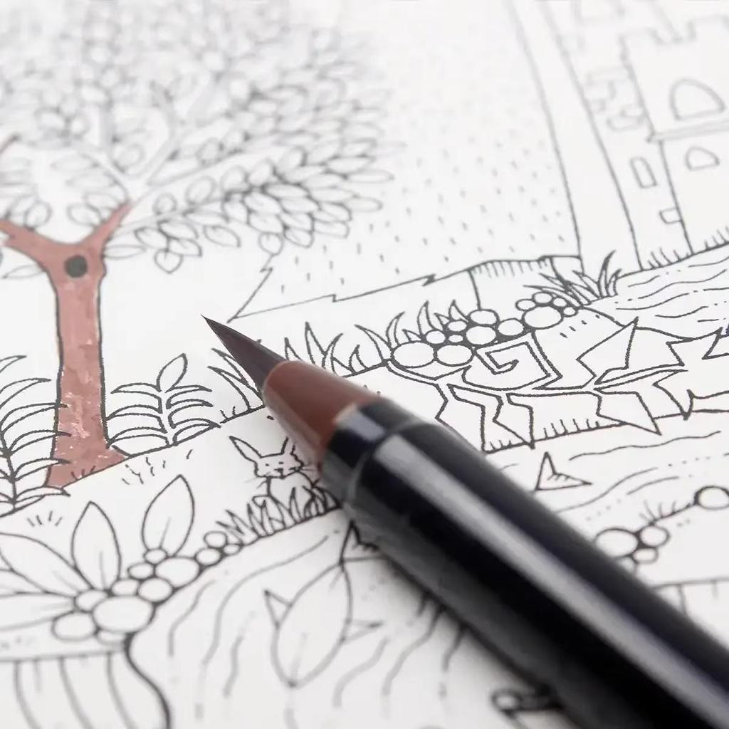 Набор из 20+1 акварельных кистей, яркие цвета для рисования, каллиграфии, художественных проектов и поделок, идеально подходит для новичков и профессионалов