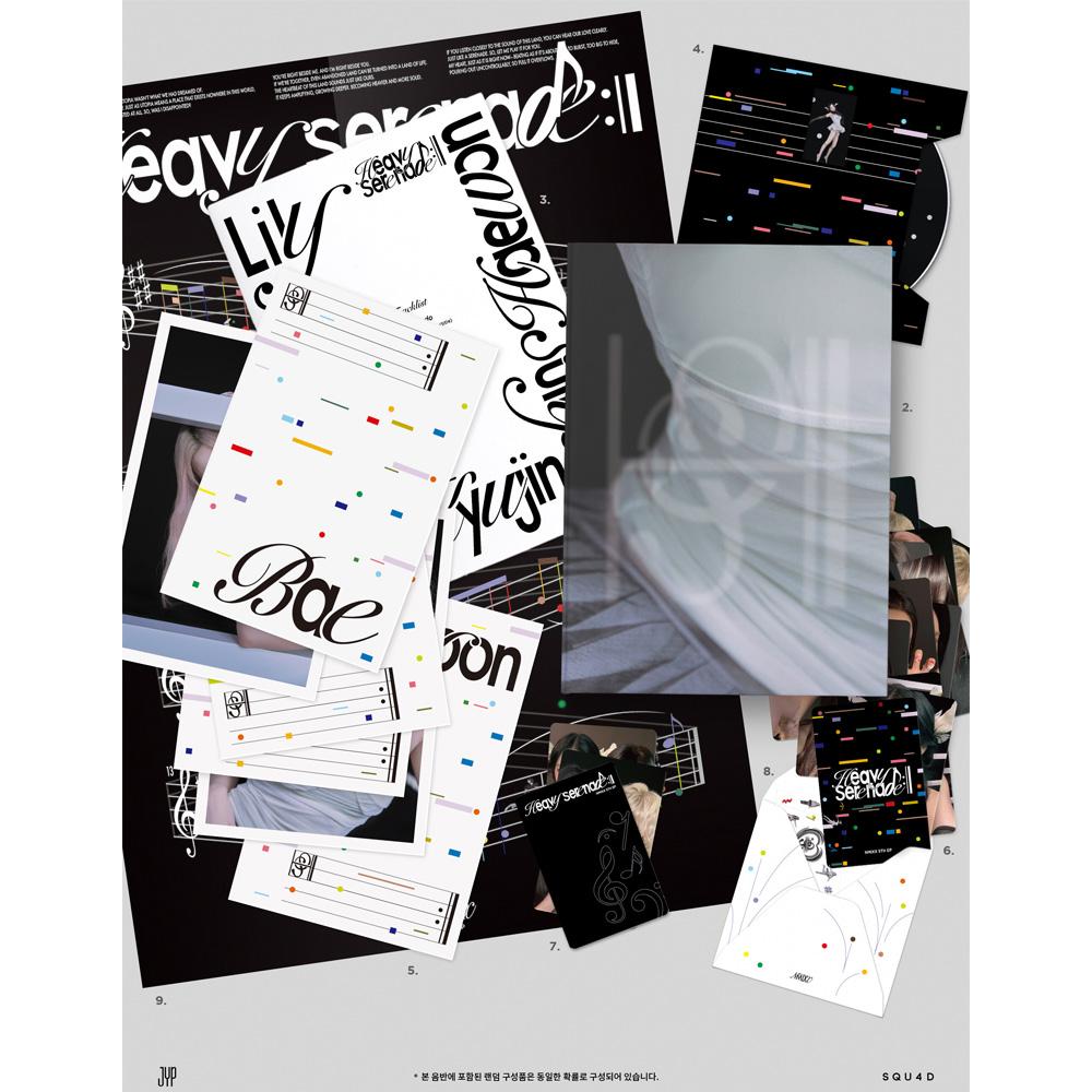 [Предзаказ] NMIXX Heavy Serenade Kpop Альбом CD Фотокарточка Официальная Случайная Версия