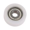 1Pc 8*30*10Mm Injection Molded Nylon Coated Bearing Wheel Bearing 608 Roller Wheel Track Rail Pulley Door Window Track Pulley