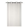 Voilage - Mona - 135 X 260 Cm - 100% Polyester - Couleur Ecru
