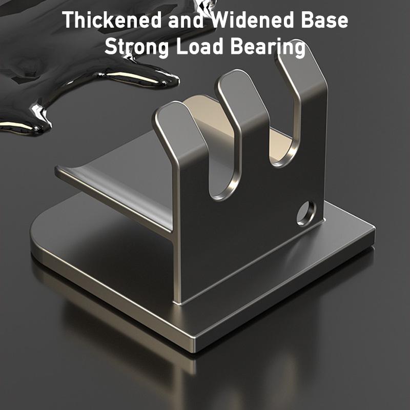 Алюминиевый держатель зубной щетки настенный без сверления липкий органайзер стойка для ванной без перфоратора электрический держатель зубной щетки с чашкой