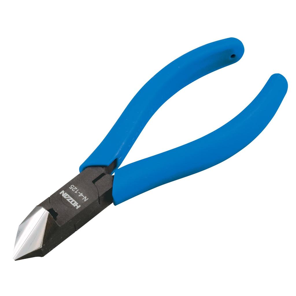 HOZAN N-4-125 Oblique Nipper, Sharp Edge Finish, E