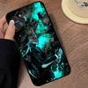 Япония Классические Комиксы K-Kaiju No8 Аниме Чехол для Телефона Для IPhone 16 Pro Max 15 17 Plus 14 13 12 Mini 11 Черный Чехол
