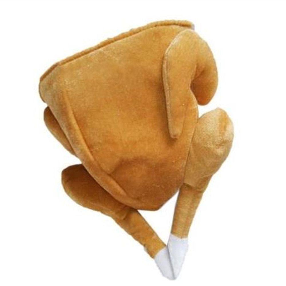 Soft Party Funny Thanksgiving Day Festival Costume Caps Turkey Hat