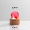 Smooth Led Night Lamp Chroma Ambient Light Interior Decoration Crystal Ball  Bedroom Decoration