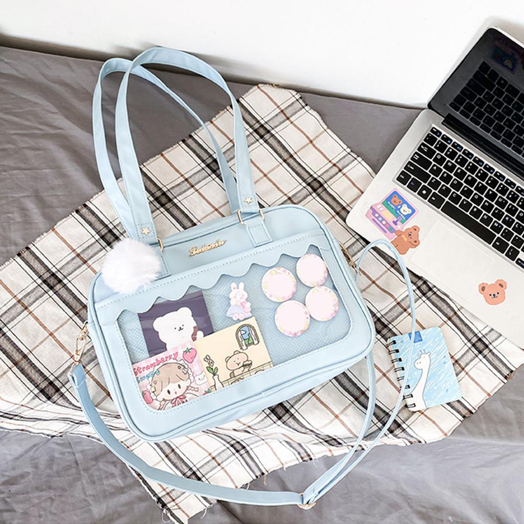 Сумка через плечо для женщин из искусственной кожи Itabag Прозрачная сумка JK Tote Сумка-тоут Сумки Ita bag Crossbody Сумка