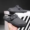 Унисекс летние нескользящие закрытые уличные шлепанцы в стиле Birkenstock 2025
