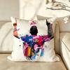 Sport LLionel MMessi Cushion Cover Pillow Case Antidustmite Pillowcase Silky Short Plush Sofa Cushion Cover hot