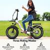 Fafrees F20 MAX Электрический велосипед Fatbike Складной Ebike 20 дюймов 500 Вт горный снежный велосипед с передней корзиной аккумулятора 18AH 35 км/ч