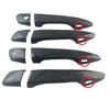 For Lexus IS ES CT200h RX GS IS200T IS250 IS300 IS350 RX270 RX350 Carbon Fiber Black Car Door Handle Cover Stickers Accessories