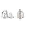 Hollow Love Stick Daily Street Cool Gold Teeth Hip-Hop Joker Cross-Border Accessories Double-Match Braces Drill Jewelry