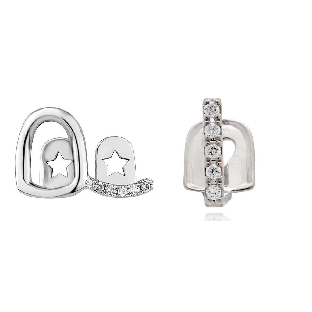Hollow Love Stick Daily Street Cool Gold Teeth Hip-Hop Joker Cross-Border Accessories Double-Match Braces Drill Jewelry