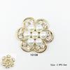 Ювелирные изделия из цветка с жемчужинами из бриллиантов, высококачественные аксессуары из сплава, стразы, популярные кнопки, сделай сам, 10 шт./компл., поставка кристаллов