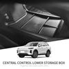 Для Chery Tiggo 9 2025 2025 Нижний ящик для хранения на центральной консоли Автомобильный поднос TPE Органайзеры Аксессуары Наведение порядка Черный