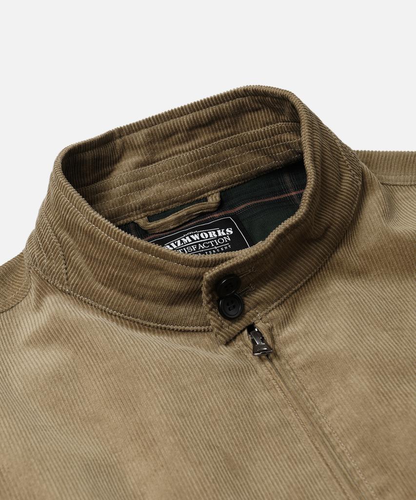 Куртка Harrington Frizmworks из вельвета Buddy _ Бежевая