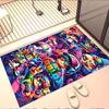 DRAGON BALL Print Rug, Washable Floor Carpet, For Entryway Dorm Laundry Room Office Study, Home Decor Birthday Christmas Gift