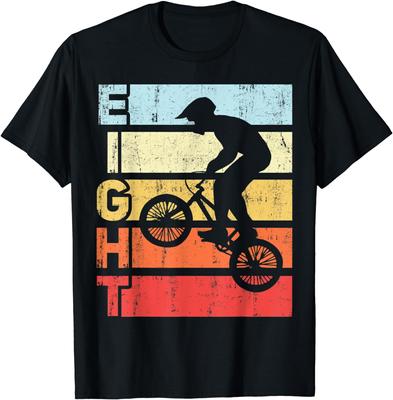 BMX День рождения вечеринка винтажная Dirt Biking Bike футболка женская унисекс одежда топы футболки с графикой уличная одежда Camisetas Ropa Hombre
