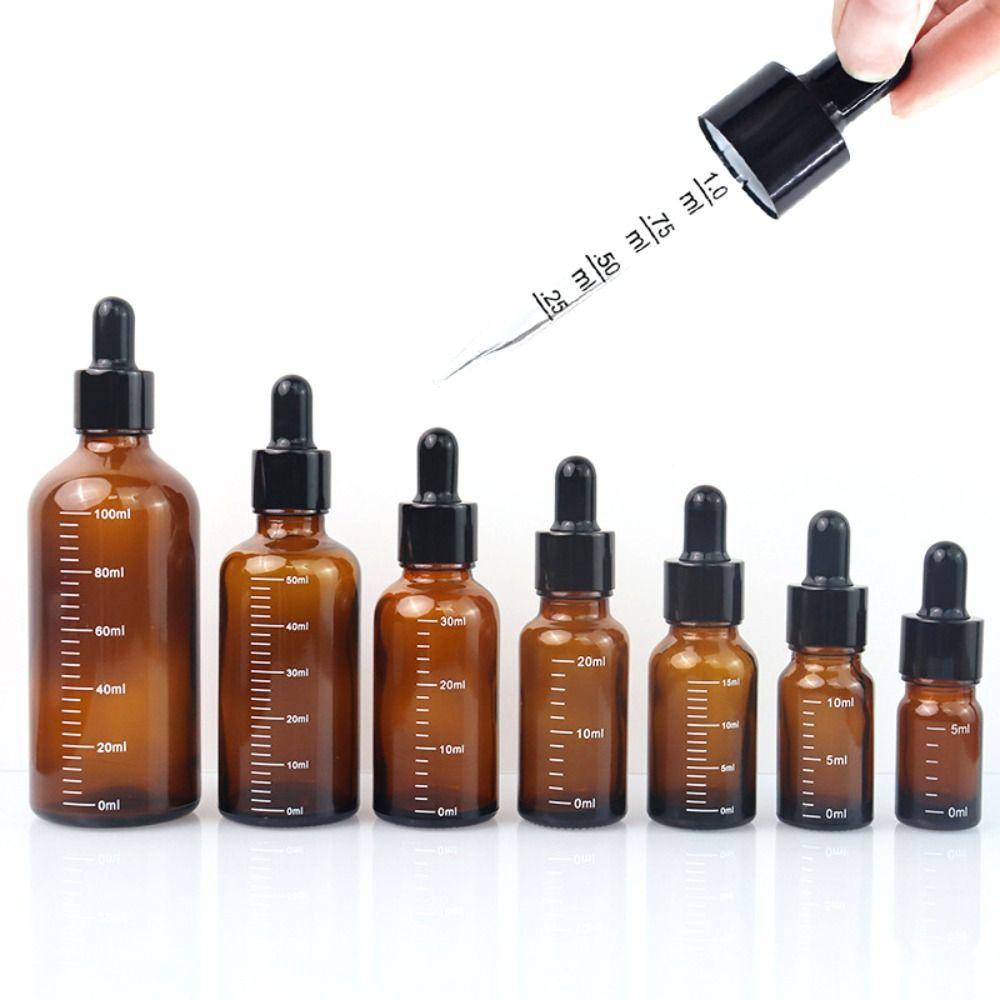 Bottle Jars Essential Oil Bottle Perfume Bottle Dropper Bottle with Scale Liquid Pipette Bottle
