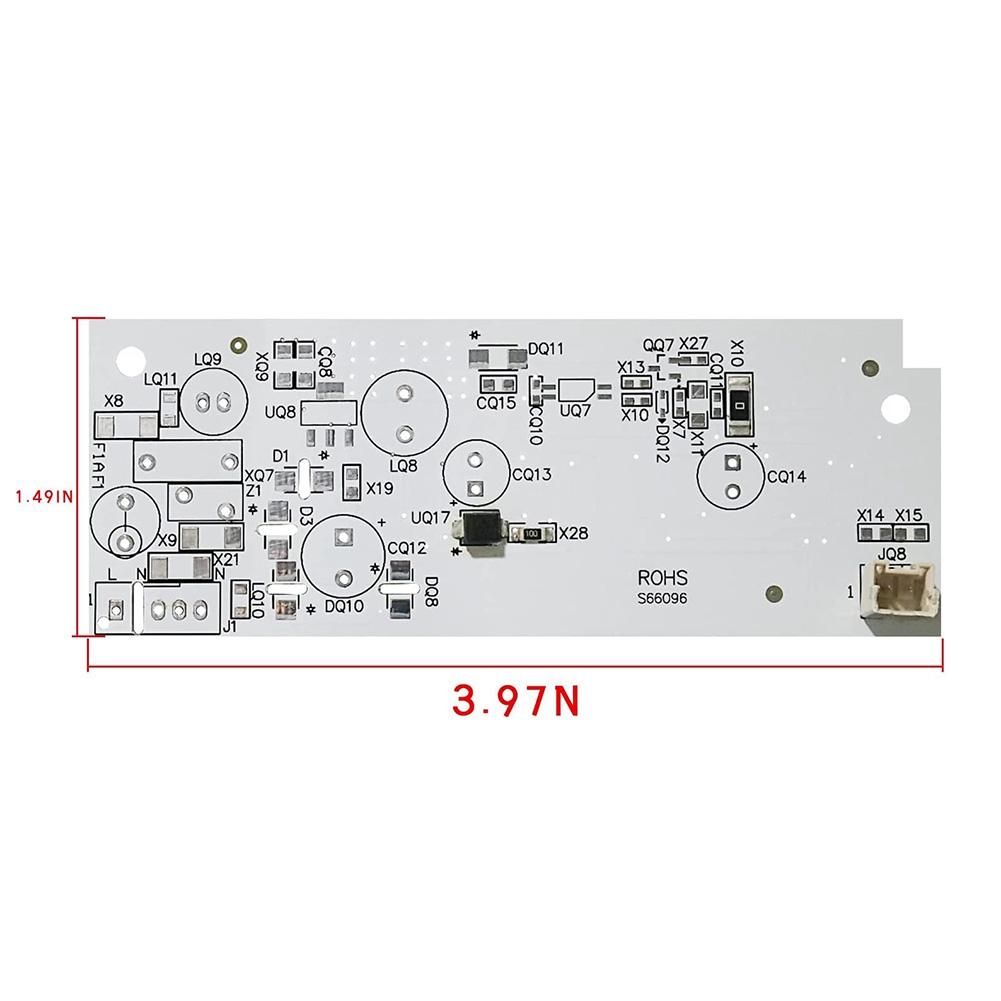 WPW10515057 W10515057 Светодиодная панель для холодильника Whirlpool Kenmore Maytag (Только печатная плата)