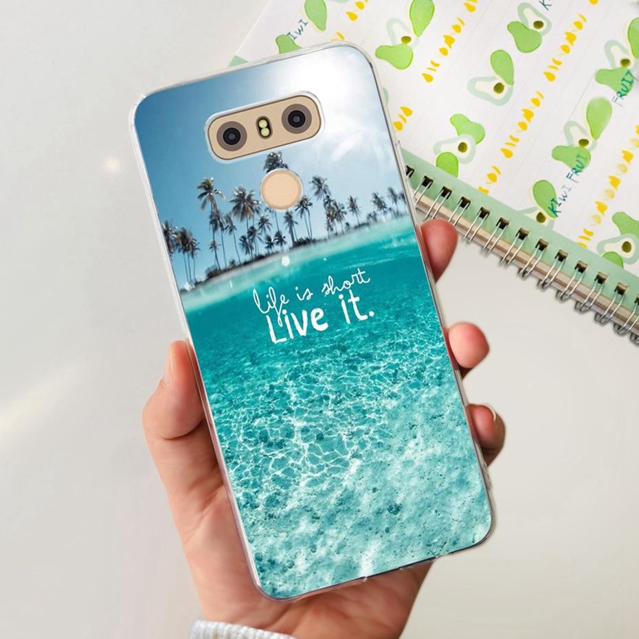 Чехол для LG Q6 Plus H870 H871 G600L G600K G600S Милый Цветочный Кот Узор Мягкий Силикон ТПУ Чехлы для Телефона для LG G6 G 6 G6plus