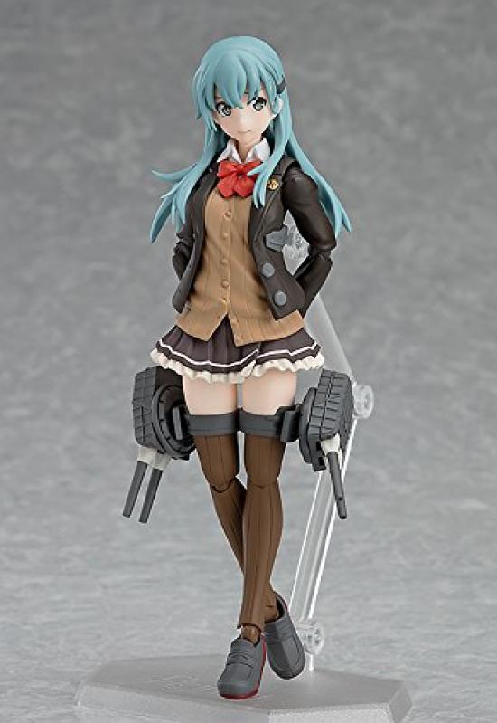 Figma Kantai Collection Судзуя Kai Ni ABS ПВХ окрашенная шарнирная фигурка -KanColle- Без масштаба &