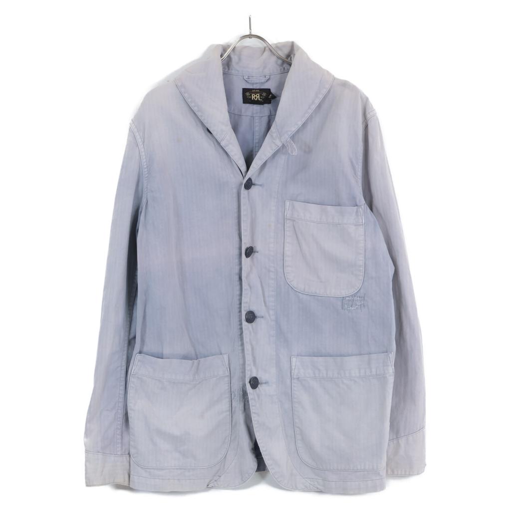 RRL [Domestic Genuine] 7259761 Shawl Collar Coverall/ Jacket M blueUsed